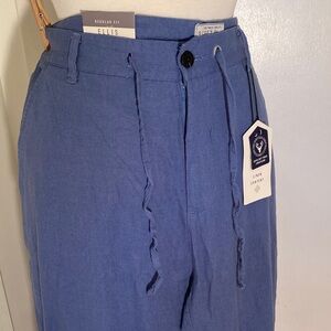 Scott Ellis linen blend summer trousers